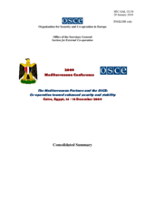 Consolidated Summary 2009 Mediterranean Conference