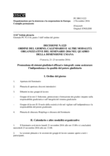 Decisione N.1223 del Consiglio permanente