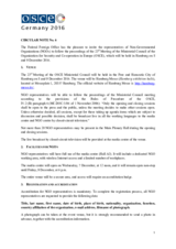 Circular Note for Non-Governmental Organizations (NGOs)