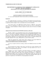 Keynote statement by Omur Orhun, OSCE Delegation of Turkey, 2003 Mediterranean Seminar Keynote statement by Omur Orhun, OSCE Delegation of Turkey, 2003 Mediterranean Seminar