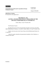 Permanent Council Decision No. 946