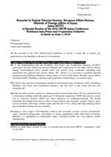 Remarks by Deputy Director-General, European Affairs Bureau, Ministry of Foreign Affairs of Japan Akira Muto