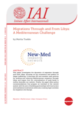 New-Med Research Network - Migrations Through and From Libya: A Mediterranean Challenge New-Med Research Network - Migrations Through and From Libya: A Mediterranean Challenge