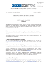 Organizational Modalities