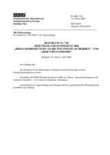 Permanent Council Decision No. 718 (de)