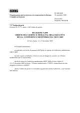 Permanent Council Decision No. 899 (it)