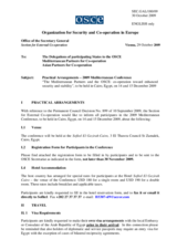 Practical arrangements