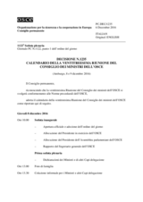 Decisione N.1235 del Consiglio permanente