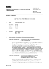 Journal de la 1120ème séance plénière du Conseil