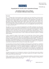 Report by OSCE Special Representative and Co-ordinator for Combating Trafficking in Human Beings, Madina Jarbussynova, following her official visit to the United States of America, 1-12 February 2016