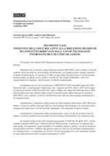 Decision No.5/16 - OSCE Efforts Related to Reducing the Risks of Conflict Stemming from the Use of Information and Communication Technologies