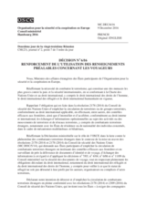 Decision No. 6/16 - Enhancing the Use of Advance Passenger Information