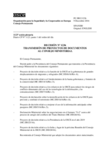 Decisión Nº 1236 del Consejo Permanente