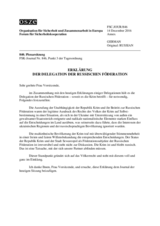 Beschluss Nr. 8/16 des Forums für Sicherheitskooperation