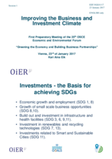 Presentation by Ms. Kari Aina Eik, Secretary General