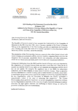 Address by the Chair of the Committee of Ministers of the Council of Europe and Minister of Foreign Affairs of the Republic of Cyprus, Mr. Ioannis Kasoulides