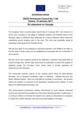 Statement by the Maltese EU Presidency on the destruction of cultural heritage in the Georgian region of Abkhazia