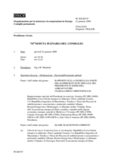 Journal of the 747th Plenary Meeting of the Permanent Council (it)