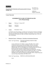 Journal der 1131. Sondersitzung des Ständigen Rates
