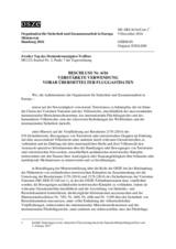 Decision No. 6/16 - Enhancing the Use of Advance Passenger Information