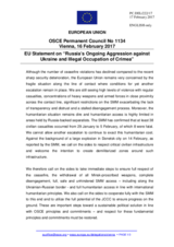 Statement by the Maltese EU Presidency on the Russia’s ongoing aggression against Ukraine and illegal occupation of Crimea