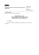 Beschluss Nr. 1244 des Ständigen Rates