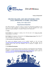 Organisational Modalities