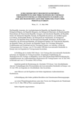 Schlussdokument der Ersten Konferenz zur Überprüfung Der Wirkungsweise des Vertrags über Konventionelle Streitkräfte in Europa und der Abschließenden Akte der Verhandlungen über Personalstärken