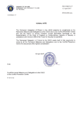 Response by the Delegation of Finland to the Questionnaire on the Code of Conduct on Politico-Military Aspects of Security