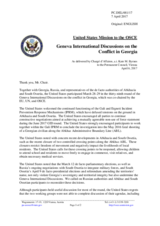 Statement by the Delegation of the United States of America on the 39th round of the Geneva International Discussions, held on 28 and 29 March 2017