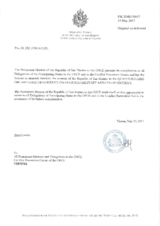 Response by the Delegation of San Marino to the Questionnaire on the Code of Conduct on Politico-Military Aspects of Security