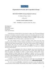 OSCE-INTERPOL Co-operation and the Way Ahead OSCE-INTERPOL Co-operation and the Way Ahead