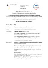 Draft annotated agenda