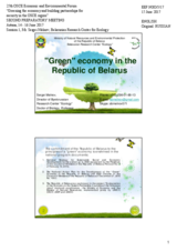 Presentation by Prof. Sergei Melnov, Director, Republican Research Unitary Enterprise