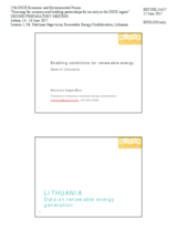 Presentation by Mr. Martynas Nagevicius, President, Renewable Energy Confederation