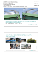 Presentation by Mr. Georg Rebernig, Managing Director, Environment Agency