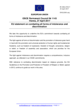 Statement by the Maltese EU Presidency in response to the statement by the Delegation of the Russian Federation